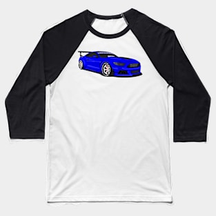 MUSTANG WIDEBODY BLUE Baseball T-Shirt